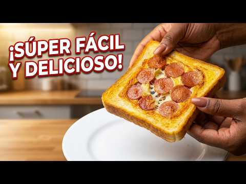 Desayuno simple y delicioso, ¡a todo el mundo le encantará! 🥪🥪