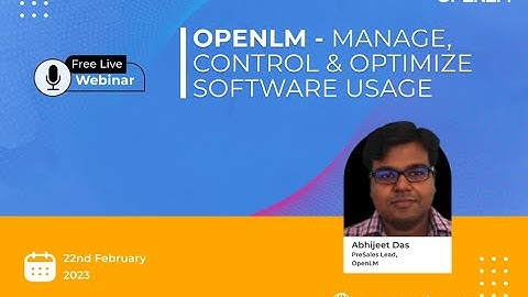 OpenLM - Manage, Control & Optimize Software usage