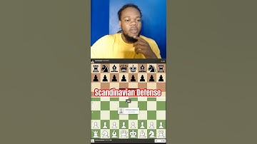 Scandinavian Defense #chess #chesstime #chessgame #chessmaster