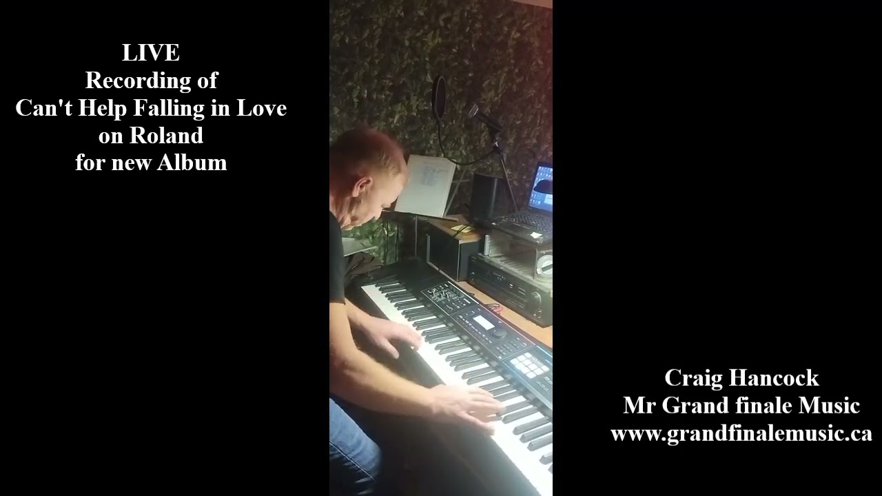 Can't Help Falling in Love Live Recording by Mr Grand Finale Music! 