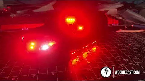 1/24 Unmarked Police Explorer w/ Working Lights Diecast Police