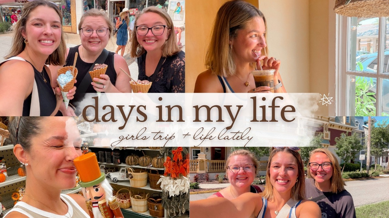 Girls Trip, Exciting News, Fixing my Tattoo + New Piercing, Fall Shopping at Hobby Lobby
