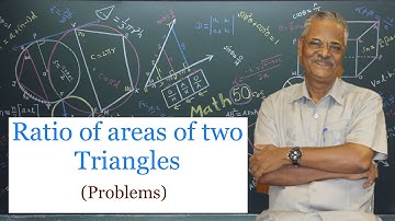 Ratio of areas of two triangles (Problems)