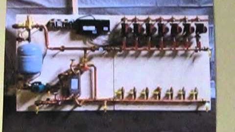 Prefab Piping Module for DIY Radiant Floor Heating Installation