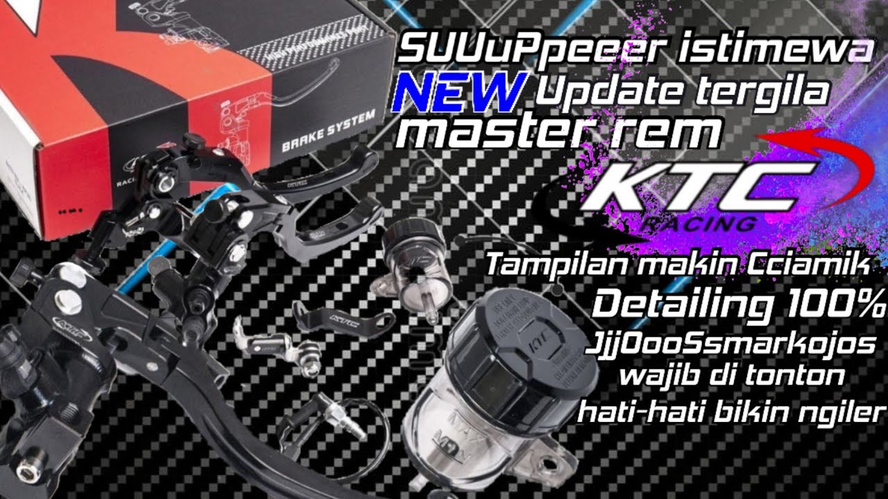 Review master rem ktc racing new update master rem rcb ,brembo,nissin ...