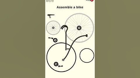 Brain wash level 476 Assemble a bike Gameplay Walkthrough Solution