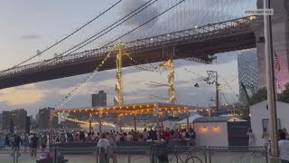 Two dead after Mexican naval ship crashes into Brooklyn Bridge