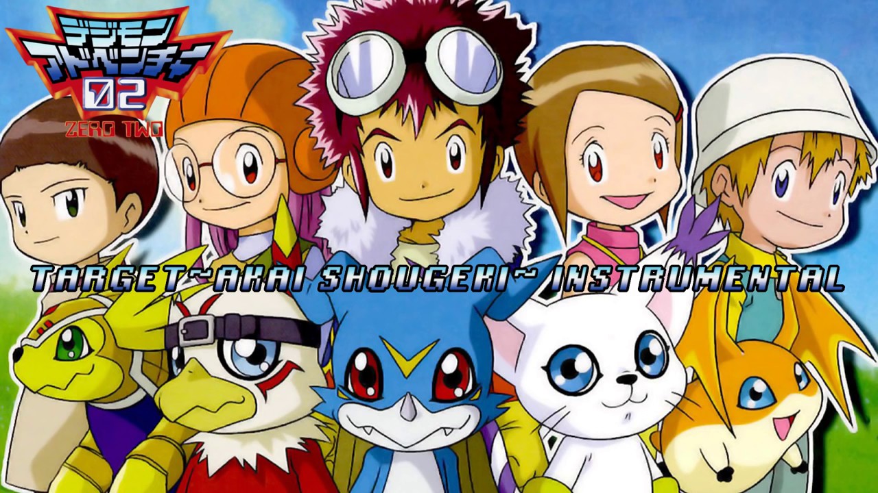 Abertura Digimon 2 (pt-br) - Target ~Akai Shougeki~ - Wada Kouji - Vídeo  Dailymotion