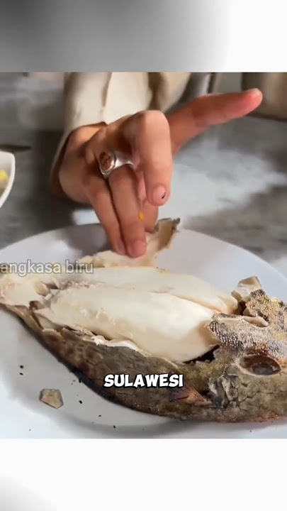 Asli Sulawesi, Lezatnya Ikan Kudu-kudu. #kulinerlezat #indonesia  #shortsviral