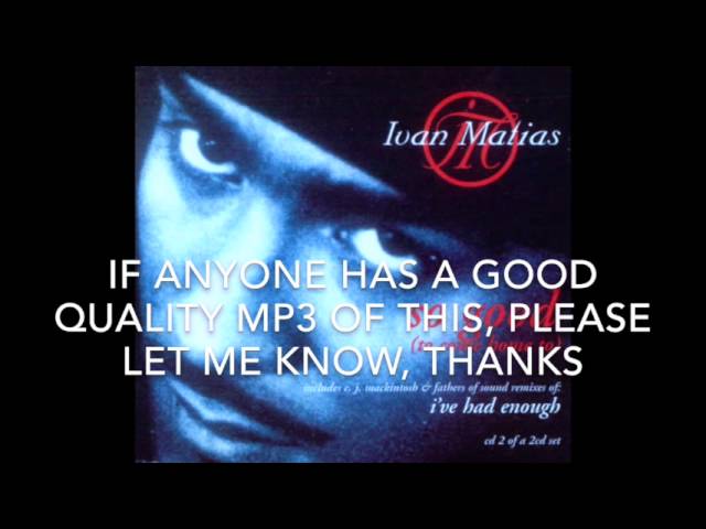 Somebody Knows How You Feel ) Ivan Matias - YouTube