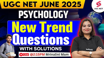 UGC NET Psychology Preparation 2025 | UGC NET Psychology Questions By Mrinalini Mam | UGC NET 2025