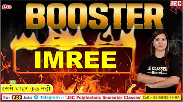 #03 UPBTE Polytechnic 6th Semester Electrical Engineering ( IMREE ) Class JE CLASSES Meerut
