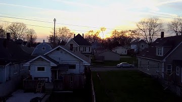 Xiaomi FiMI a3 Drone ; Sunset short flight