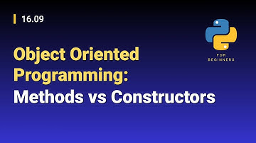 [Python for Beginners]: 16.09. Object Oriented Programming: Methods vs Constructors