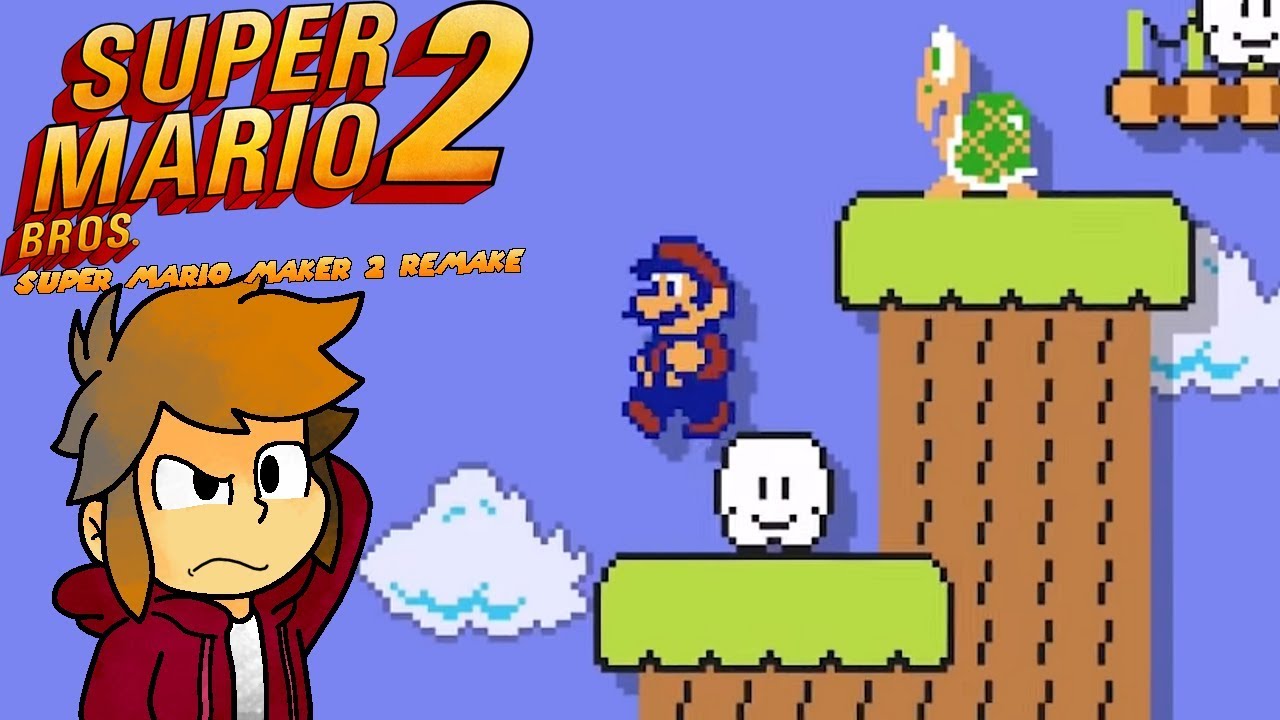 Playing Nathaniel Bandy's Super Mario Bros. 2 Remake - Super Mario ...