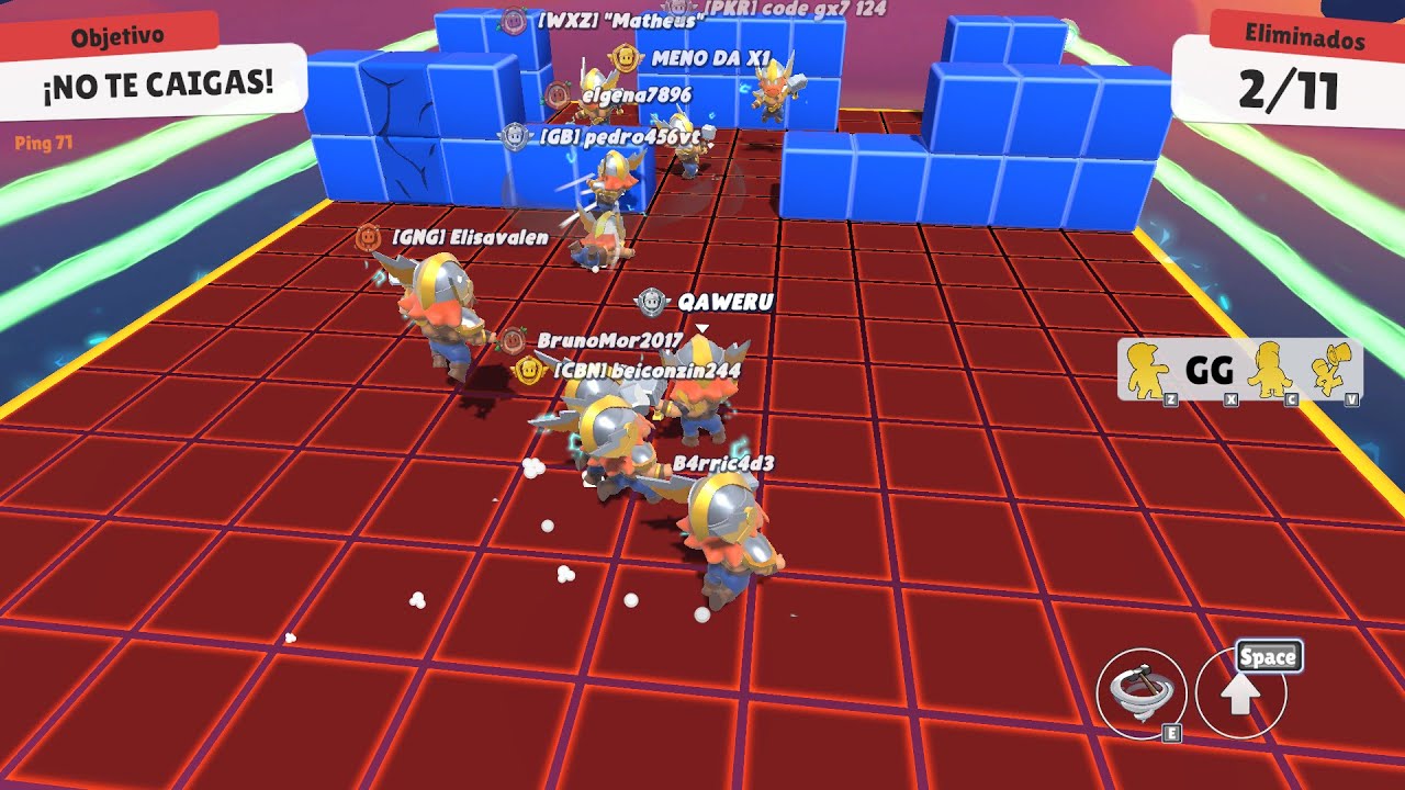 El evento más caótico de Stumble Guys | Es muy dificil ganar