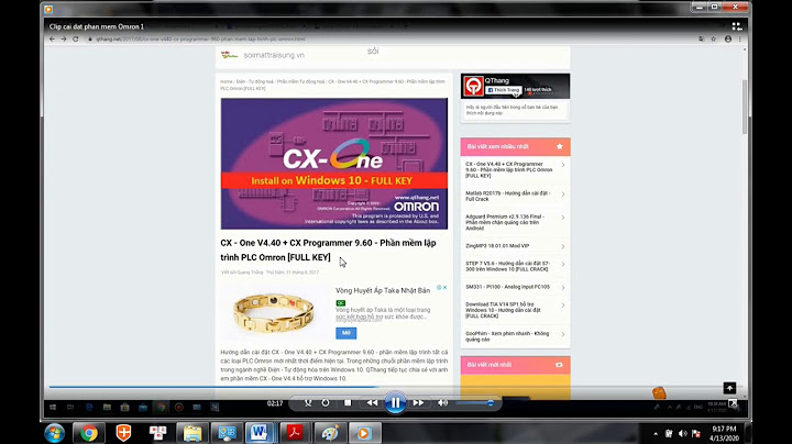 Hướng dẫn cài đặt cx one