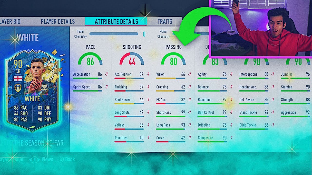 Ben white fifa 20 futbin