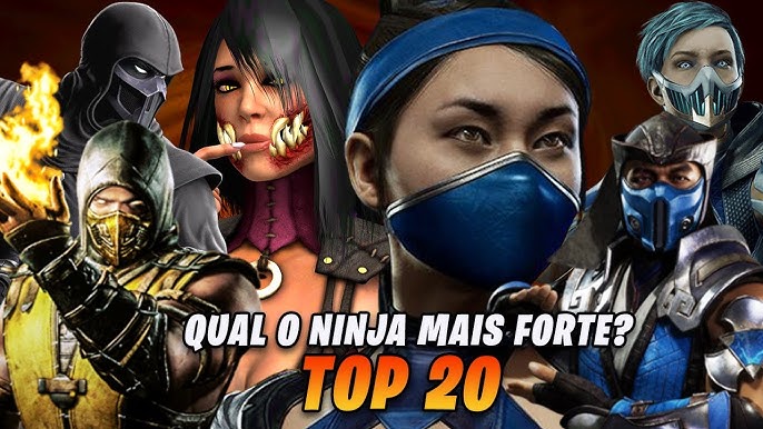 MORTAL KOMBAT X #MEUS PERSONAGENS MAIS FORTES 