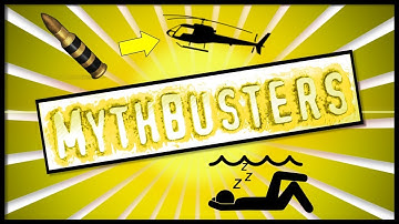 Rust Academy: MYTHBUSTERS #5 (UNDERWATER SLEEPERS, CAVES, & VERY TALL BUILDINGS)