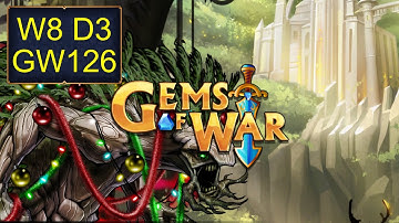 ⚔️ Gems of War: Guild Wars Week 8 Day 3, GW 126 | Rank 2 PvP Grind and Silverglade Guild Wars ⚔️