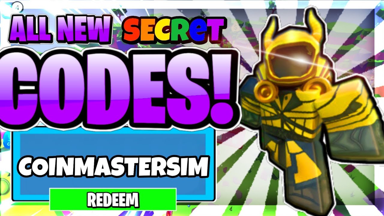 ALL NEW FREE PET UPDATE OP CODES IN COIN MASTERS SIMULATOR Roblox Coin Masters Simulator 