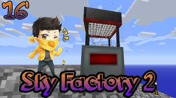 Minecraft: Sky Factory S1 Ep. 16 | THE AUTO SIEVE