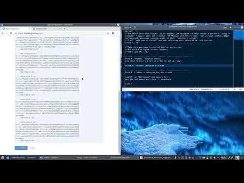 Telegram SecureTea Installation