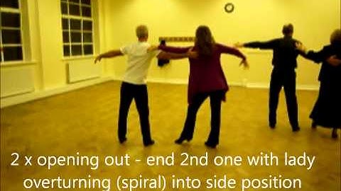 Blue Angel Rumba Sequence Dance Walkthrough