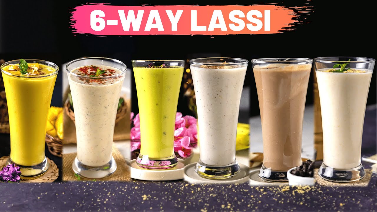 6 अलग-अलग स्वाद वाली लस्सी इस गर्मी में - 6 Ways Lassi Recipe - Mintsrecipes | MintsRecipes