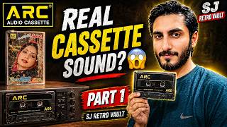 ARC Audio Cassette Company Unboxing | 90s Cassettes Collection Review Part 1 | SJ Retro Vault
