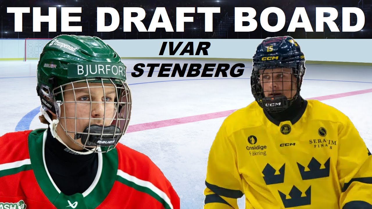 THE DRAFT BOARD Hockey Show - Ivar Stenberg