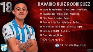 Ramiro Ruiz Rodriguez #18 // Delantero - Striker // Atletico Tucuman 2022