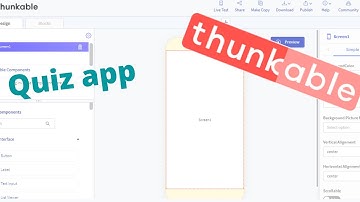 How to make a quiz app| Thunkable X| 2021