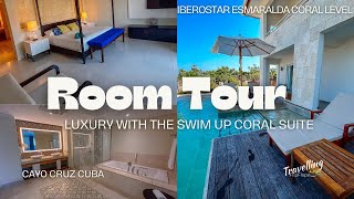 Iberostar Esmerelda Coral Level in Cayo Cruz Cuba Swim Up Coral Suite