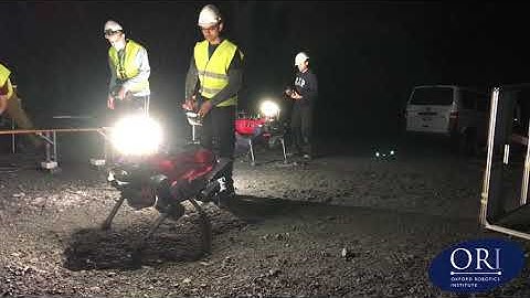 Robots to the Rescue - Oxford Robotics Institute prepares for the DARPA SubT Challenge