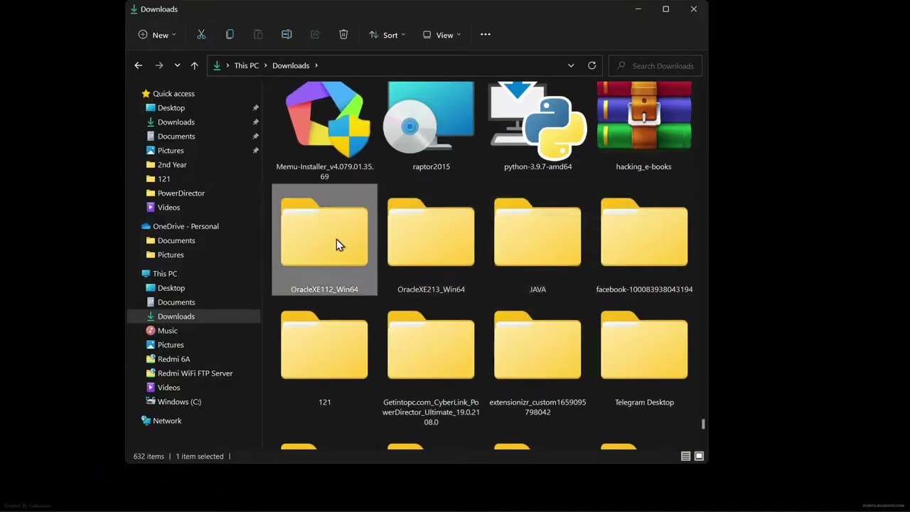 Oracle Database 11g Express Edition Installation on Windows in 2022