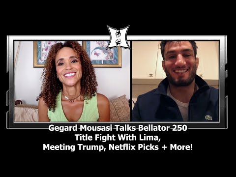 Gegard Mousasi Talks Bellator 250 Title Fight With Lima, Meeting Trump, Netflix Picks + More!