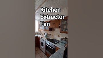Extractor fan 1 installation Oct 2025 #diy #kitchen #extractorfan