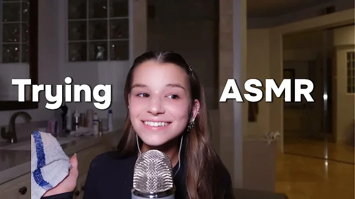Brooke Monk tries ASMR *get unready with me*