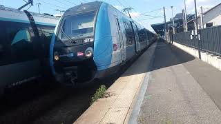Transilien P Départ Final De La 137 He - 177 He En Um En Gare De Meaux Sifflet Merci Beaucoup