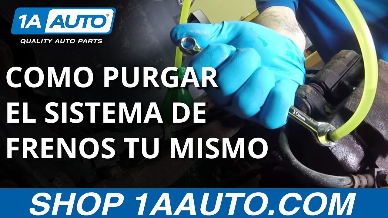 Cómo Purgar el liquido de Frenos del Automovil tú Mismo!