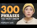 300 Phrases Every Thai Beginner Must Know