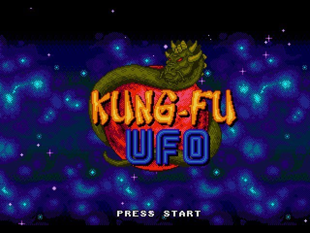 Conheça Kung-Fu UFO, novo jogo em desenvolvimento para Mega Drive