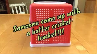 Fishing With Crickets: Best Cricket Bucket Ever!!! 