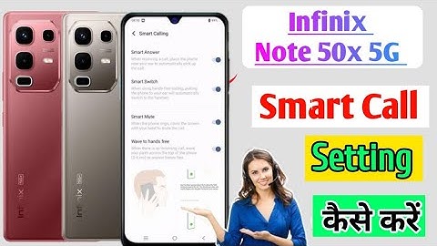 Infinix note 50s smart calling feature | How to smart call setting in infinix note 50s 5g