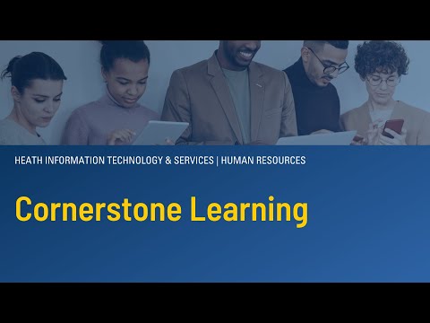 Cornerstone Learning Introduction Video