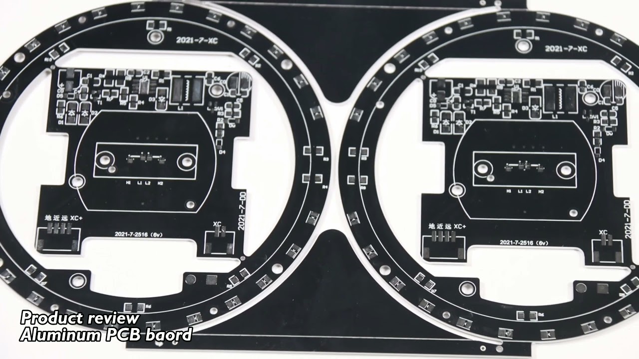 Copper Thickness 25um LED PCB Board 24w Round LED Panel