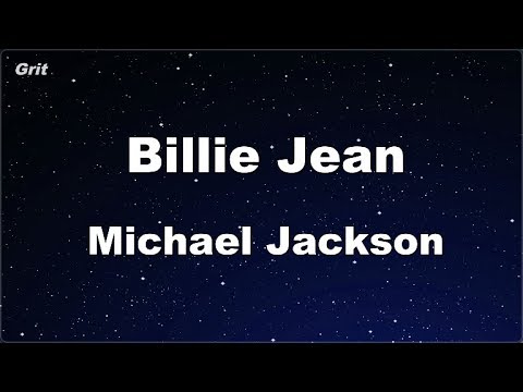 Karaoke♬ Billie Jean - Michael Jackson 【No Guide Melody】 Instrumental