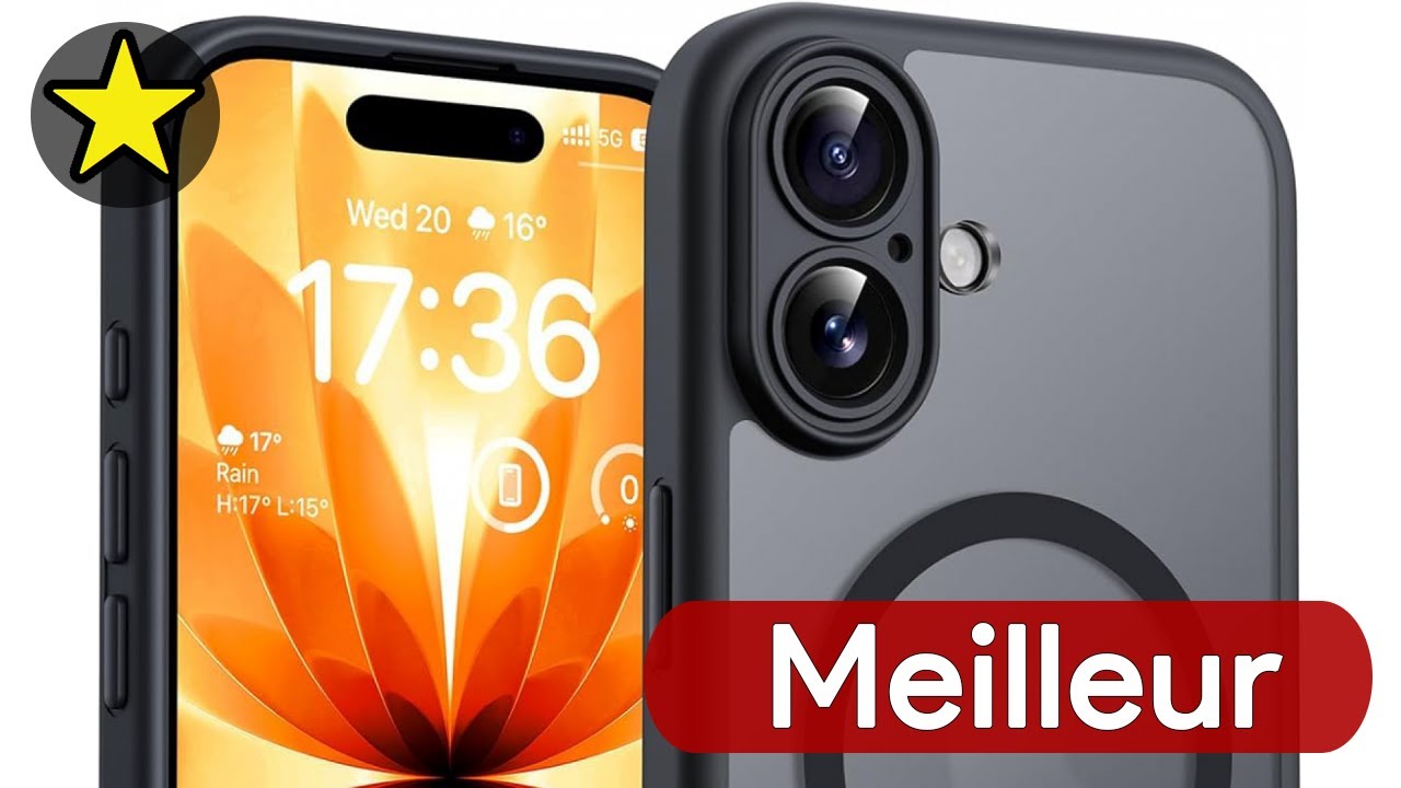 🏆 TOP 3 COQUE IPHONE 17 2025